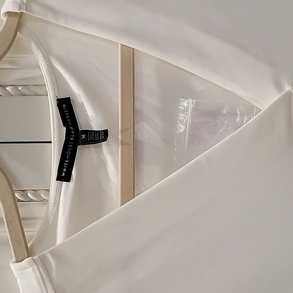 WHBM - Long Sleeve White Knit Top! NWT! - Picture 3 of 8